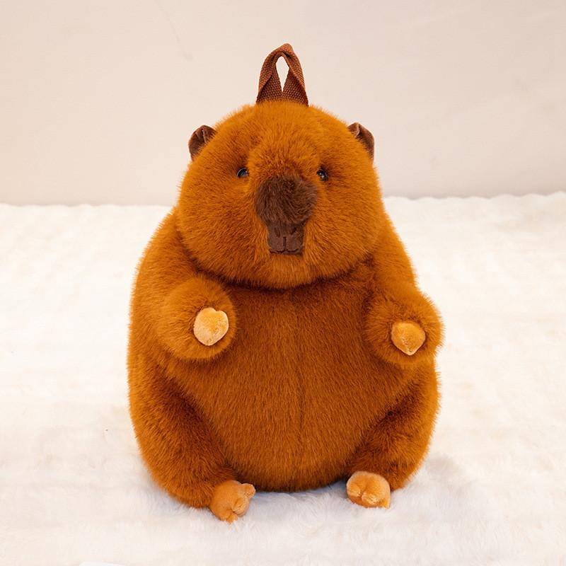 Animal Dog Cartoon Bear Rabbit Plush Backpack Kids Toy Bag Stuffed Gift Doll