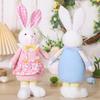 Festival Rabbit Gnoems Ornament Lovely Easters Gnomes Rabbit Ears Plush Decoration Ideal for Holiday Parties and Gifts