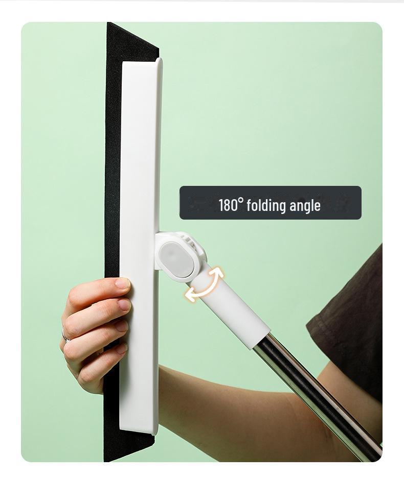 110AAC Длинная ручка съемная щетка-скребок для пола для уборки ванной комнаты и кухни