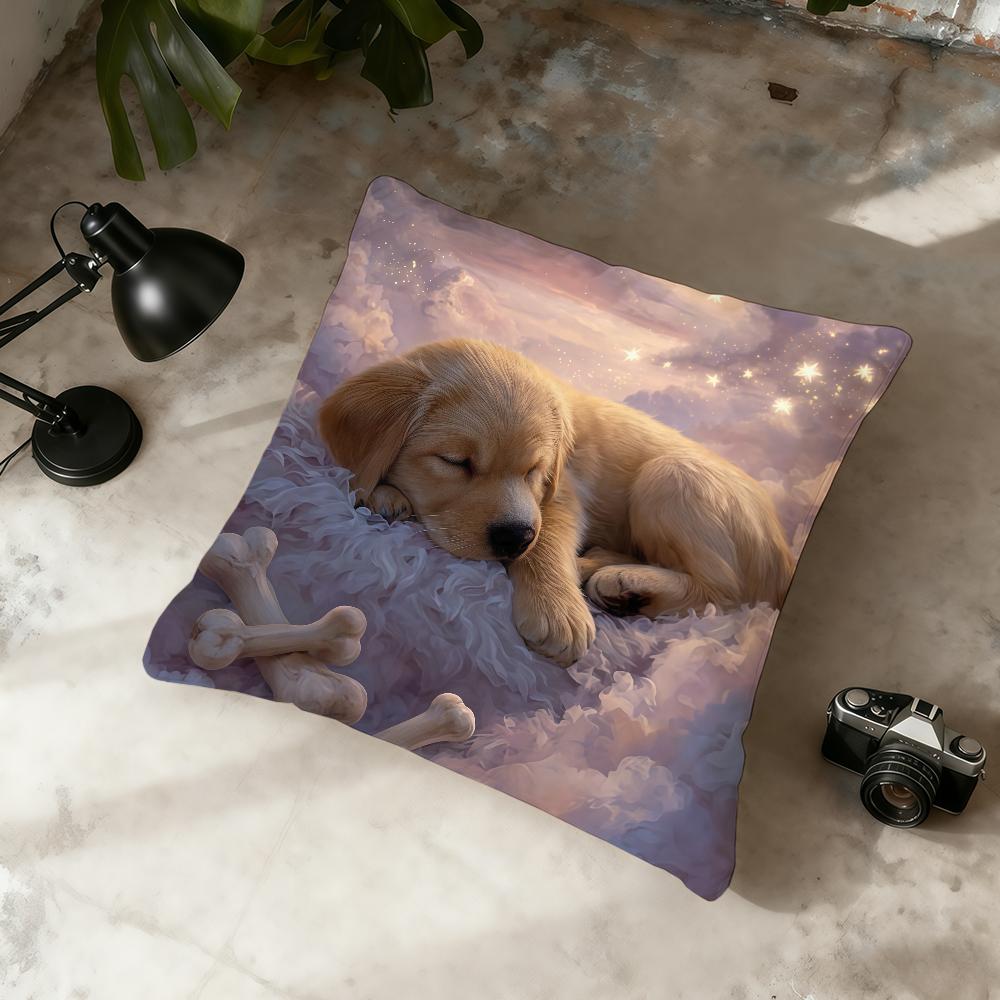 Good Night Cute Animals Sleep cushion cover Home Office Convenient Nordic Simplicity Hit With Zipper Cushion Cover