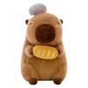Bread Capybara Plush Toy Baking Capibara Fluffty Doll Capybara Plush Doll  Home Decor