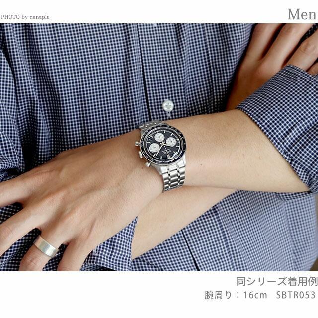 Seiko Selection Кварцевый Хронограф SEIKO SELECTION SBTR057 Мужские Часы на Батарейке, Аналоговые, Зеленые,