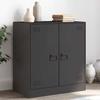 VidaXL Black Buffet 67x39x73 Cm Steel, Cabinet, Side Cabinet, Storage Cabinet, Cabinets, Cupboard, High Buffet, 841673