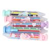 5 Pcs 8 Color Press Crayons Safe Bright Colors Simple Operation Refill Replaceable Colored Crayons for Children