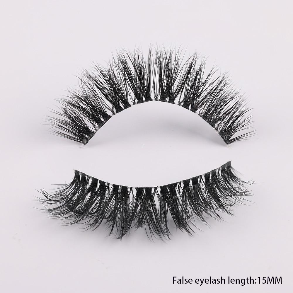 3D Mink Lashes Transparent Band False Eyelashes Natural Fake Eyelash Anime Winged Clear Band Lashes Manga Lashes Makeup