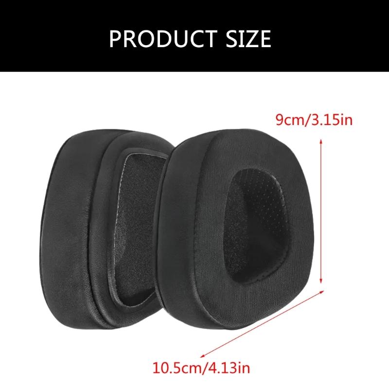 Quality Replacement Ear Pad with Sound Isolating Design for Gaming Headphones Earpads Simple Swaps Out Foam Pad