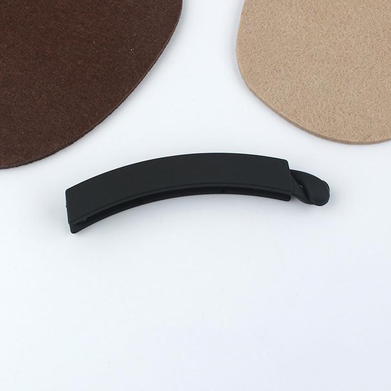 Frosted Banana Ponytail Clip Solid Color Hair Clip Women Hair Styling Clip Accessories Ponytail Barrettes Hair Claws Hairpins