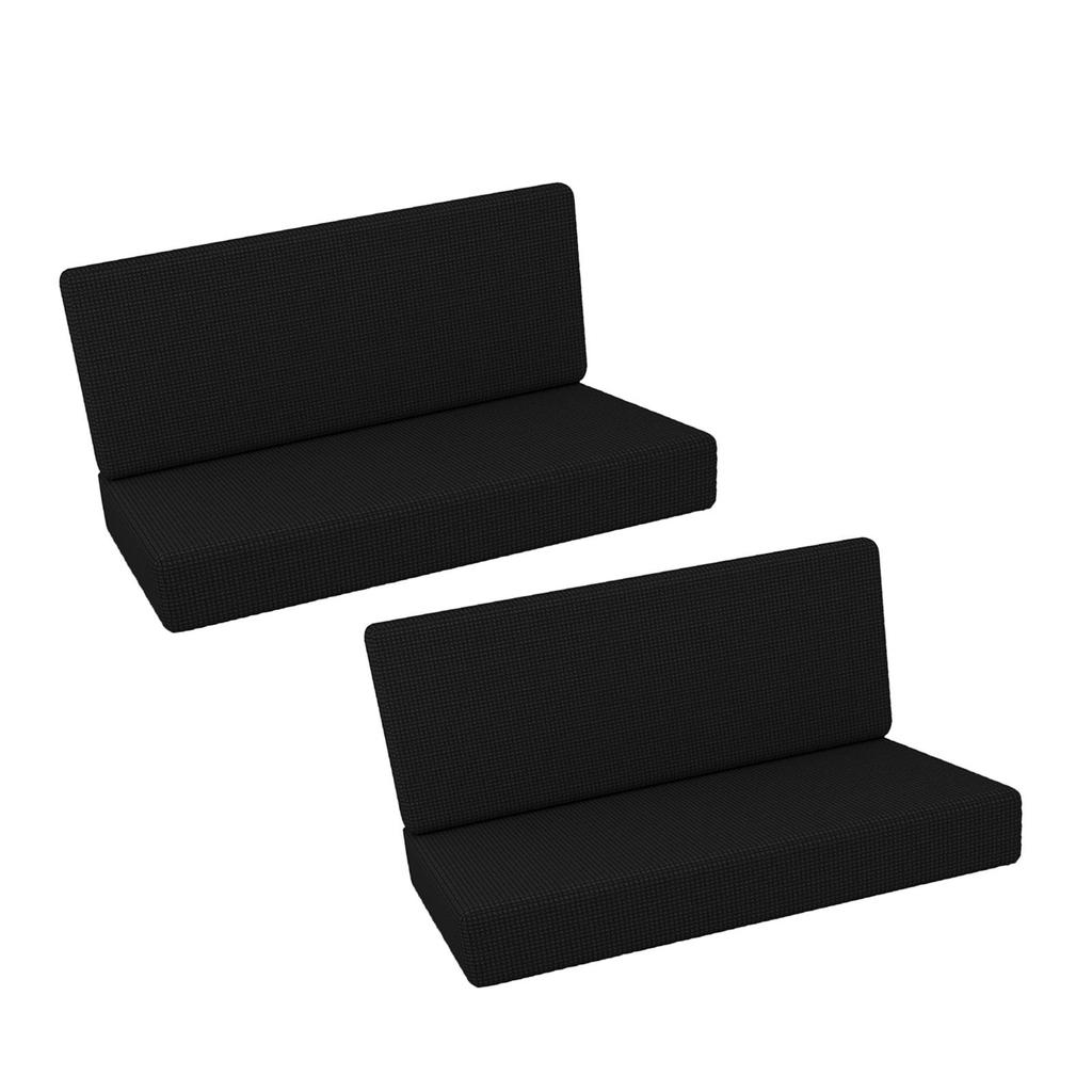 RV Dinette Cushion Covers for Travel Trailer Couch Easy Fitted Stretchable