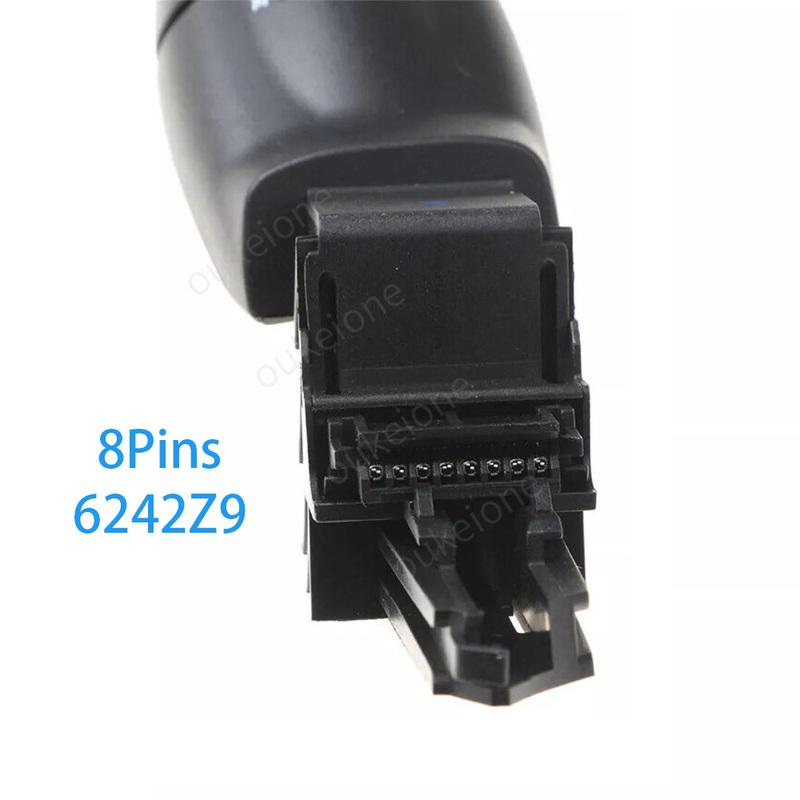 Для Peugeot 206 207 301 307 308 406 3008 Citroen C5 Рычаг переключателя круиз-контроля Кнопка ограничения скорости Автомобильные аксессуары 6242Z8 6242Z9