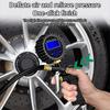 Black Air Pressure Gauge Flexible Hose Tyre Inflator New Car Tire Pressure Monitor  Motorcycle