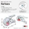KOKUYO Stapleless HarinaX Compact Red Stapler, Stapler, Alpha™, SLN-MSH305TM-R