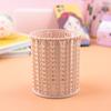 Креативный ротанговый пластиковый держатель для ручек, полые коробки, студенческий рабочий стол, канцелярские принадлежности, карандаш ADM