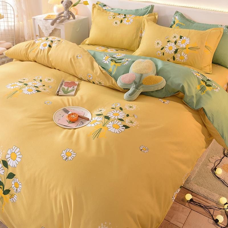 Комплекты постельного белья Пододеяльник Хлопок Одноместный Двойной Queen King Size Пододеяльник / Пододеяльник Комплект льна