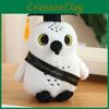 Graduation Plush Owl Toy Doctoral Cap Embroidered Logo Academic Keepsake Gift