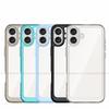 Для чехла iPhone 16 Для Apple iPhone 16 Чехол Роскошный Прозрачный ПК Ударопрочный Силиконовый Защитный Чехол для Задней Панели Телефона Для iPhone 16