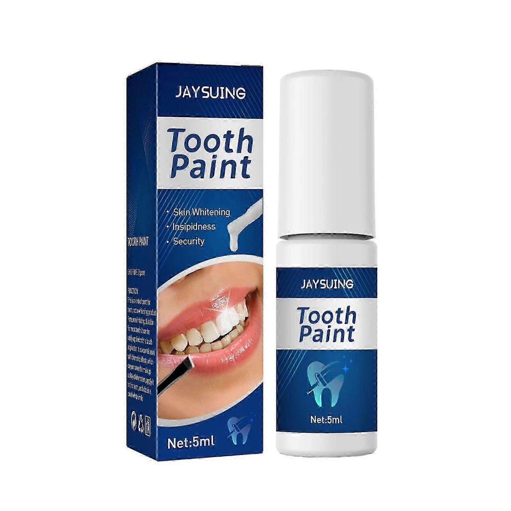 Jaysuing Teeth Whitening Paint: Remove Stains, Whiten Teeth, Oral Cleansing