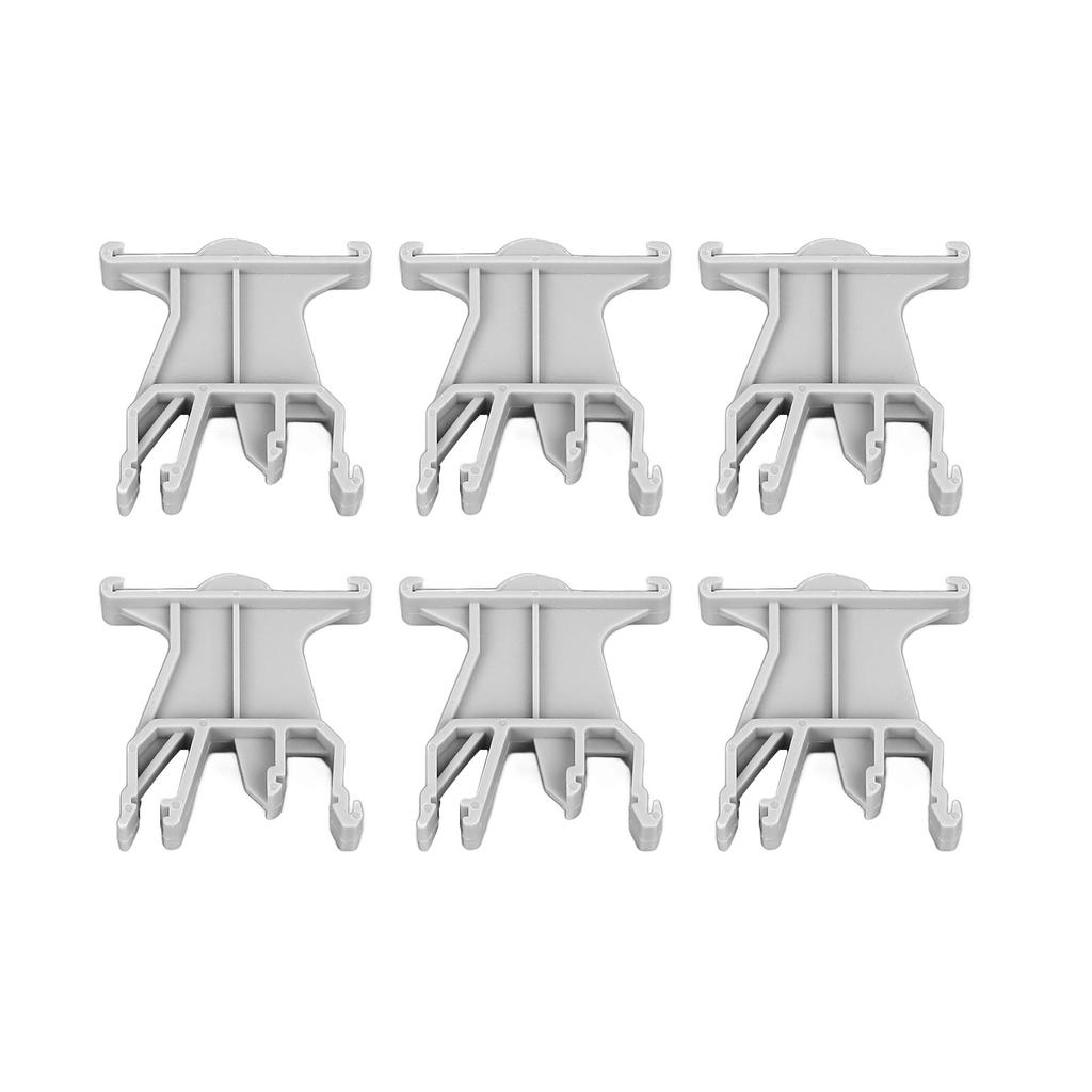 100pcs Terminal Marker Carrier 35mm DIN Rail Installation Universal UK B1 Marking Label for Wiring