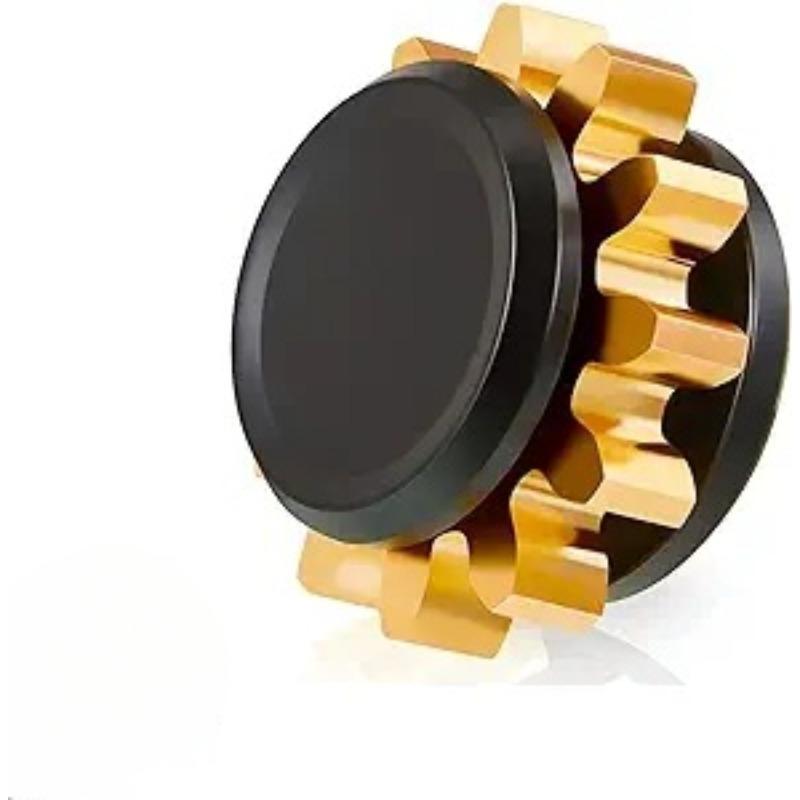 Copper Gear Metal Spinner Toy Small Fidget Toy Solid Metal Brass Gear Mini Steel Bearing for Adults Copper Gear Design Boredom Killing Time Toys