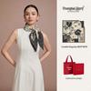 Elegant Silk Blend Square Scarf Gift Set