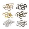 200pcs/lot 5 6 7 8 10 12 14 Mm Open Jump Rings Double Loops Gold Color Split Rings Connectors For Jewelry Making