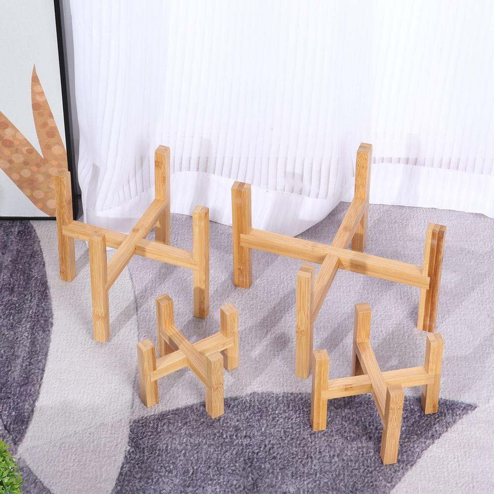 Стойка для украшения дома, подставка для бонсай, основание цветочного горшка, напольный держатель для цветочного горшка из дерева