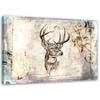 Canvas Print Deer Animals Shabby Chic