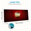 Arsenal F Large Size Mouse Pad Large Gaming Table Cushion Non-slip Laptop Tablet Big Mousepad XXL Mat Mini PC Playmat With Lock edge