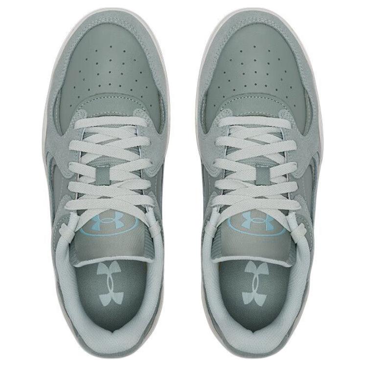 Under Armour Court Anatomix Удобные Универсальные Низкие Повседневные Кроссовки Унисекс кроссовки Серый Зеленый 6000063-348