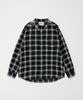 DTHIRTYONE All Day Linen-Like Check Shirt (Black)
