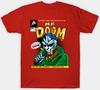 Мужская унисекс футболка с коротким рукавом MF Doom Красная фанатская футболка