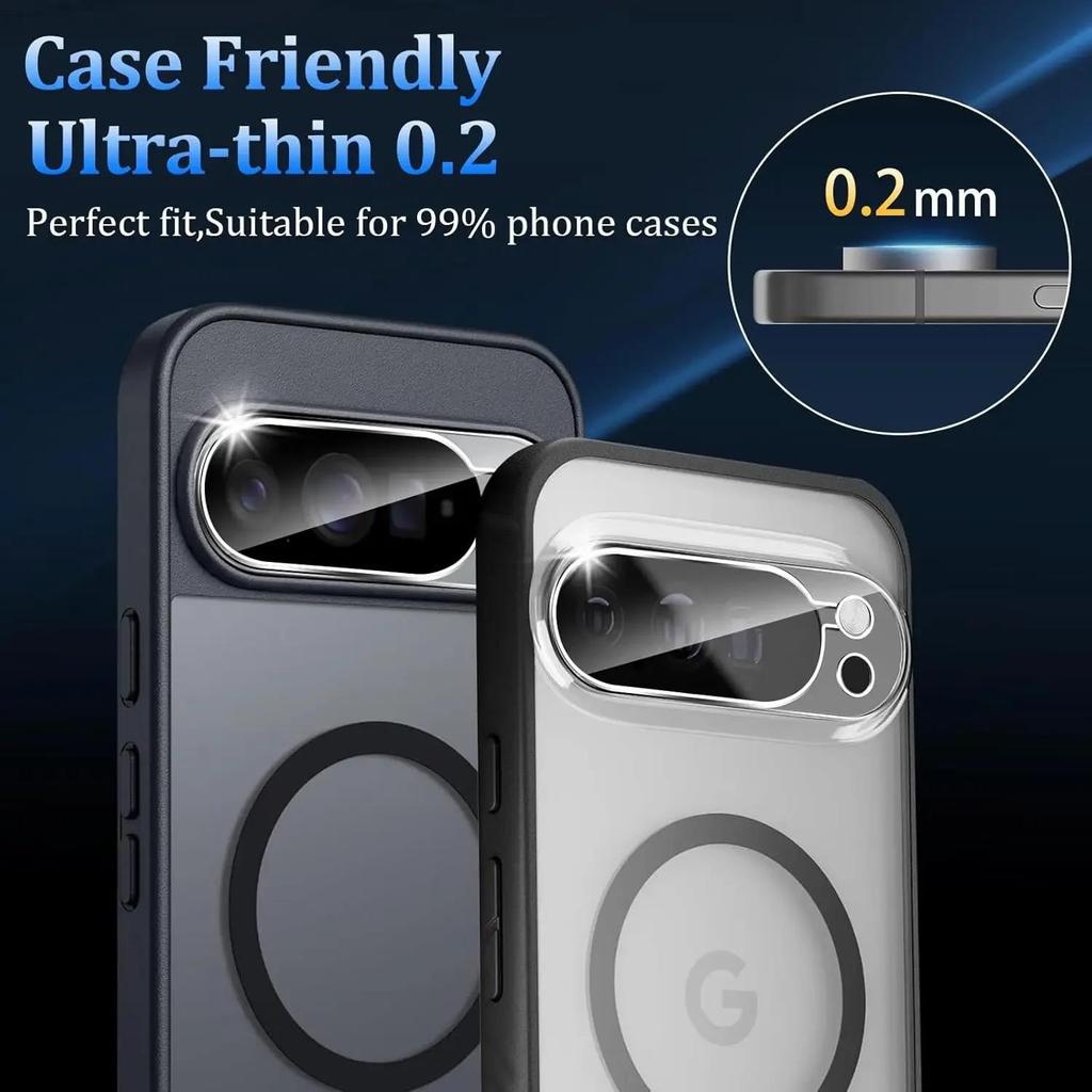 Camera Lens Protector for Google Pixel 11 10 9 8 7 Pro Camera Tempered Glass Len Cover Films for Pixel 11 10 9 Pro XL11Pro 10Pro 4