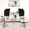 Andoer Студийный комплект фотоосвещения с 2 * Софтбоксом Цельсия 2 * 4-в-1 патроном для лампы Цельсия 8 * лампочкой 45 Вт Цельсия 2 * стойкой для освещения 1 * сумкой для переноски U