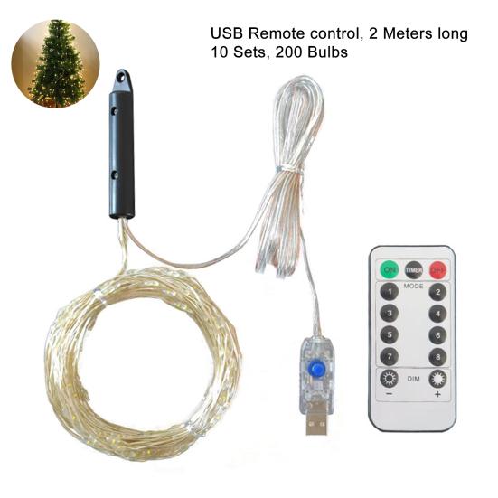 2026 Рождественская елка Водопад Огни 8 Режимов Каскадные Светодиодные Гирлянды с Таймером