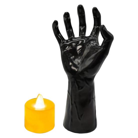 Scary Hand Wall Decor Realistic Halloween Prop Creepy Towel Hanger Spooky Desk Lamp Holder Halloween Party Supplies