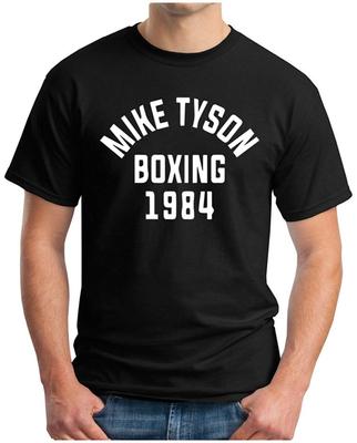 Om3 Майк Тайсон 1984, черная футболка унисекс, чемпион по боксу в тяжелом весе Ко