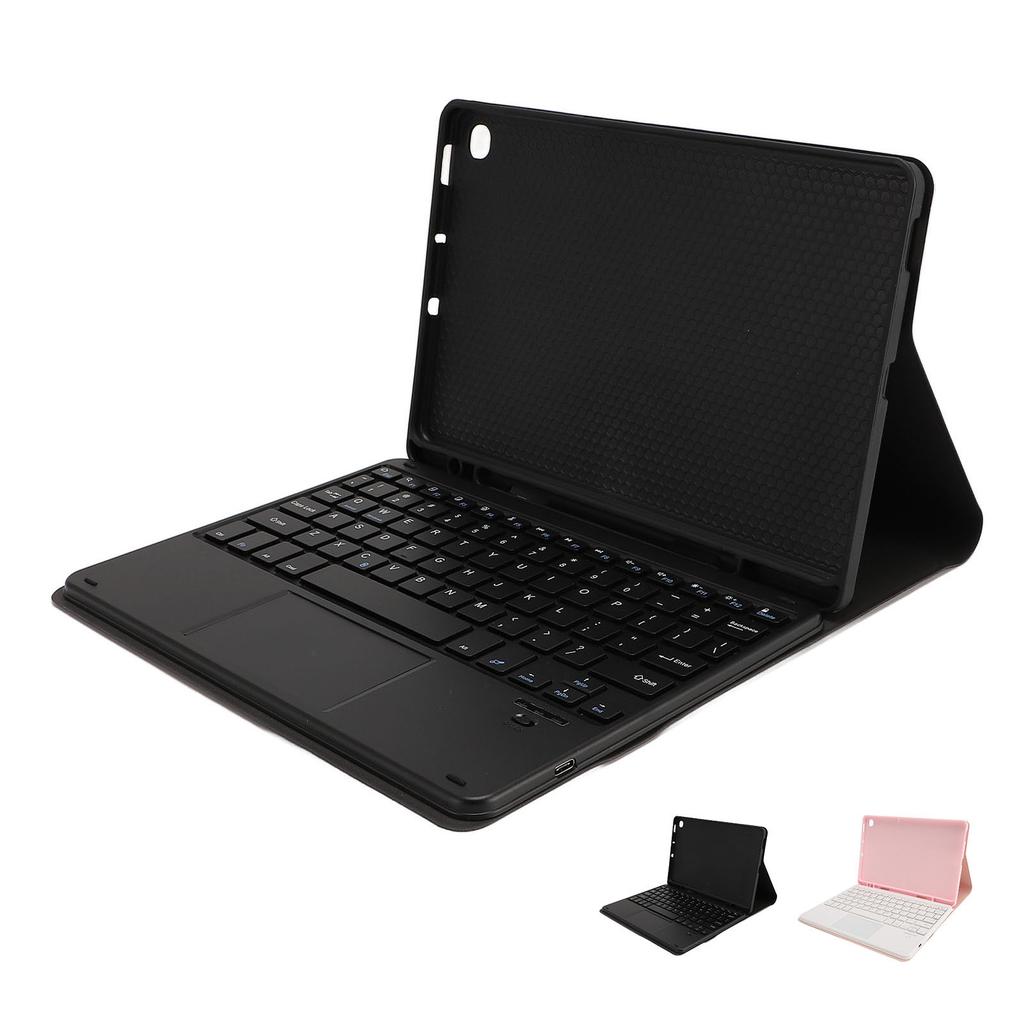 Tablet Keyboard Case Leather Bluetooth Anti Scratch Tablet Touchpad Keyboard Case for Galaxy Tab S6