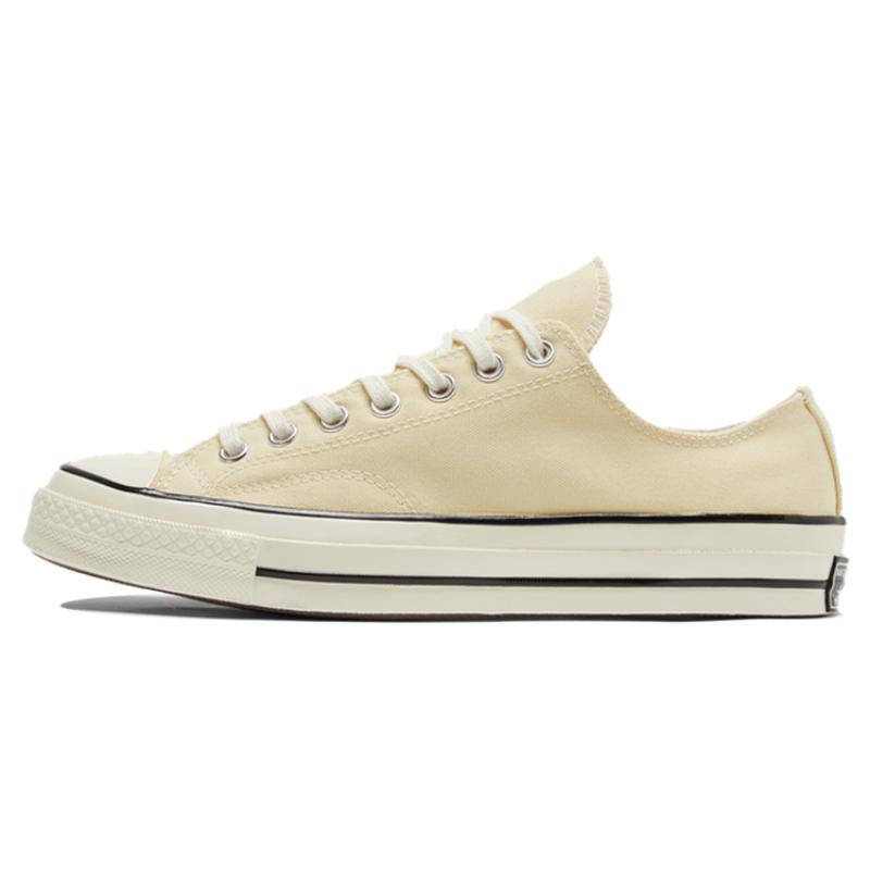 Converse Chuck Taylor All Star 1970s Woven Classic Low-Top Canvas Unisex Champagne Yellow