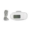 Step Counter Large LCD Screen USB Rechargeable Accurate Portable Lightweight Pedometer with Lanyard