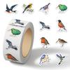 Cartoon Holiday Gift Sealing Stickers - 500 Self-Adhesive Journal Stickers per Roll