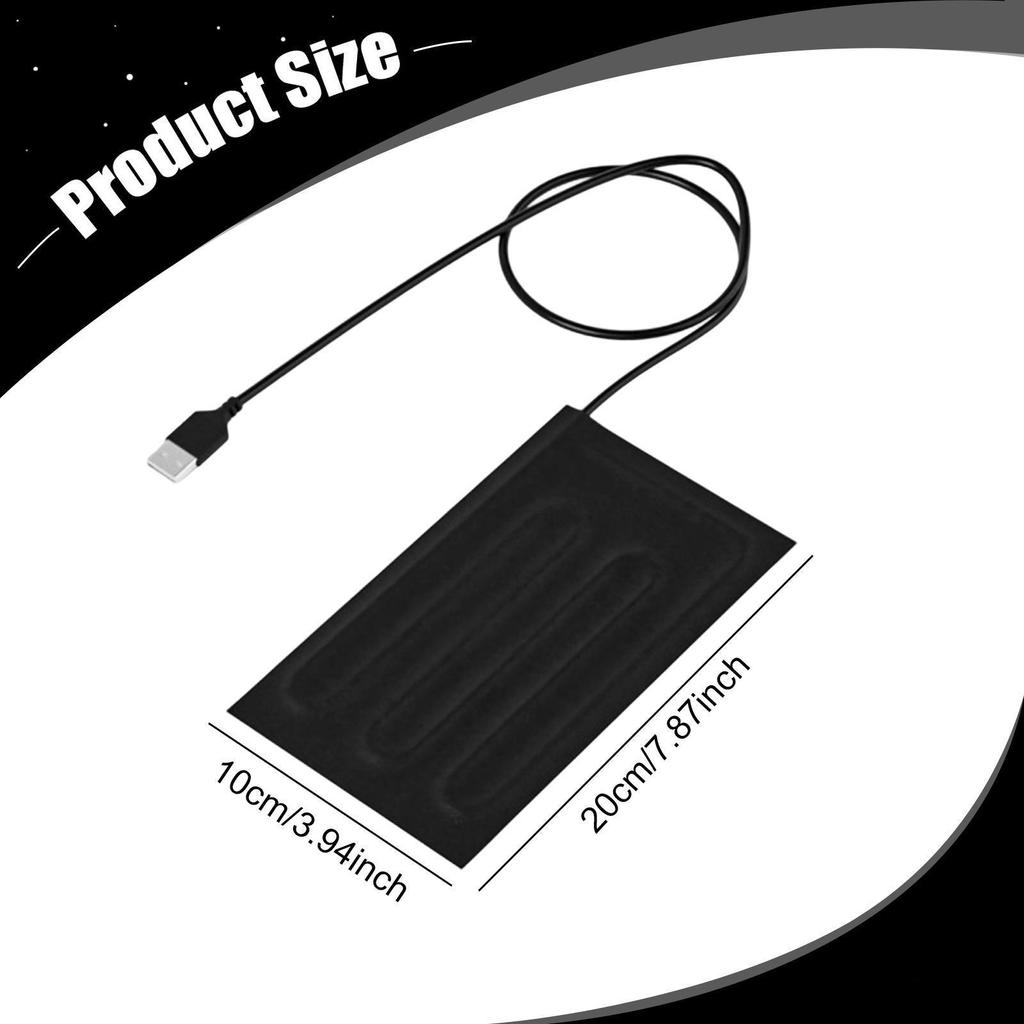 Греющий коврик для рептилий USB Электрический Многоцелевой Коврик для террариума Греющая подушка для змеи птицы