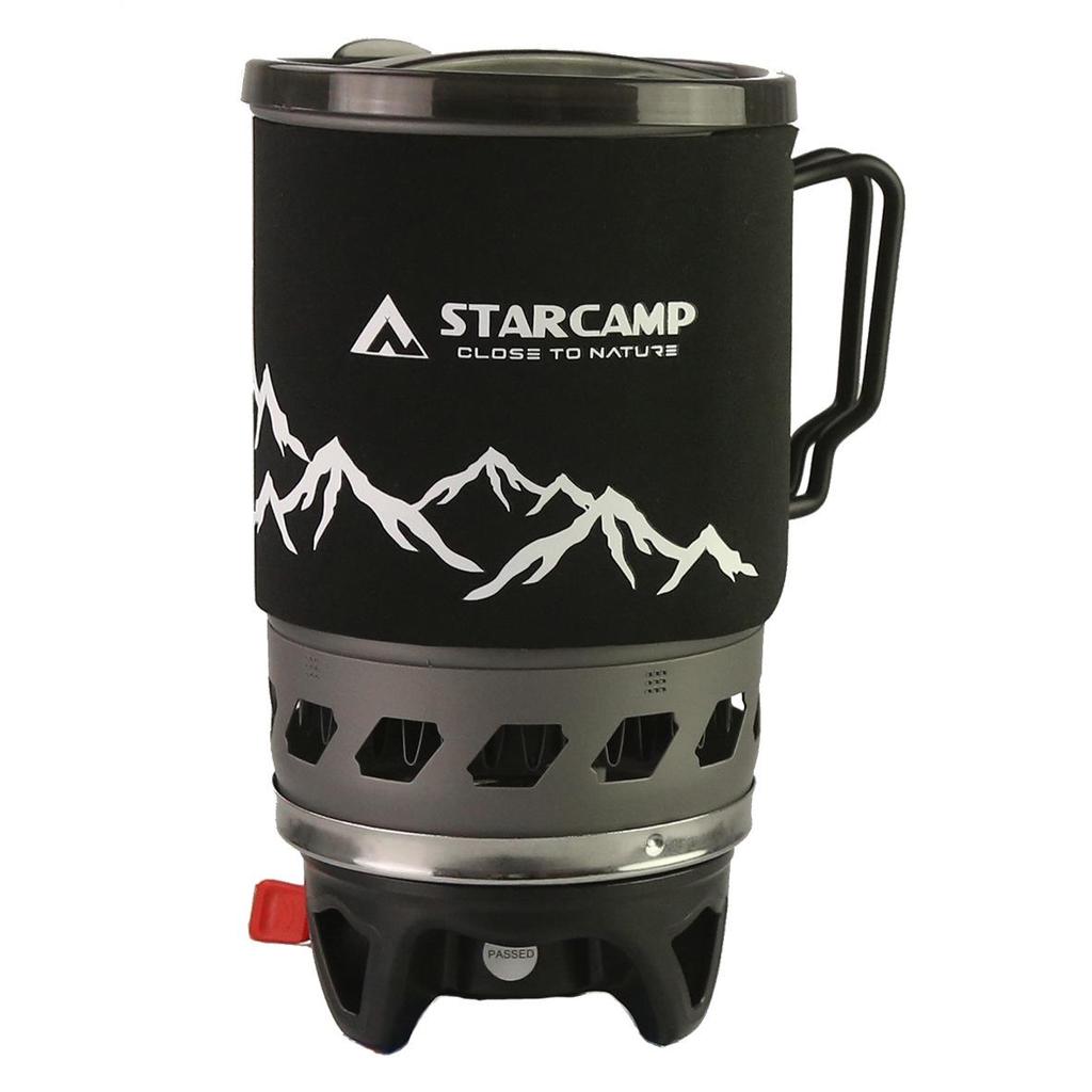 STARCAMP 1100 мл Портативная уличная газовая плитка и набор посуды
