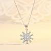 Jewelry Sunflower Necklace Fashion Personality Simple Accessories Light Luxury Pendant Ins