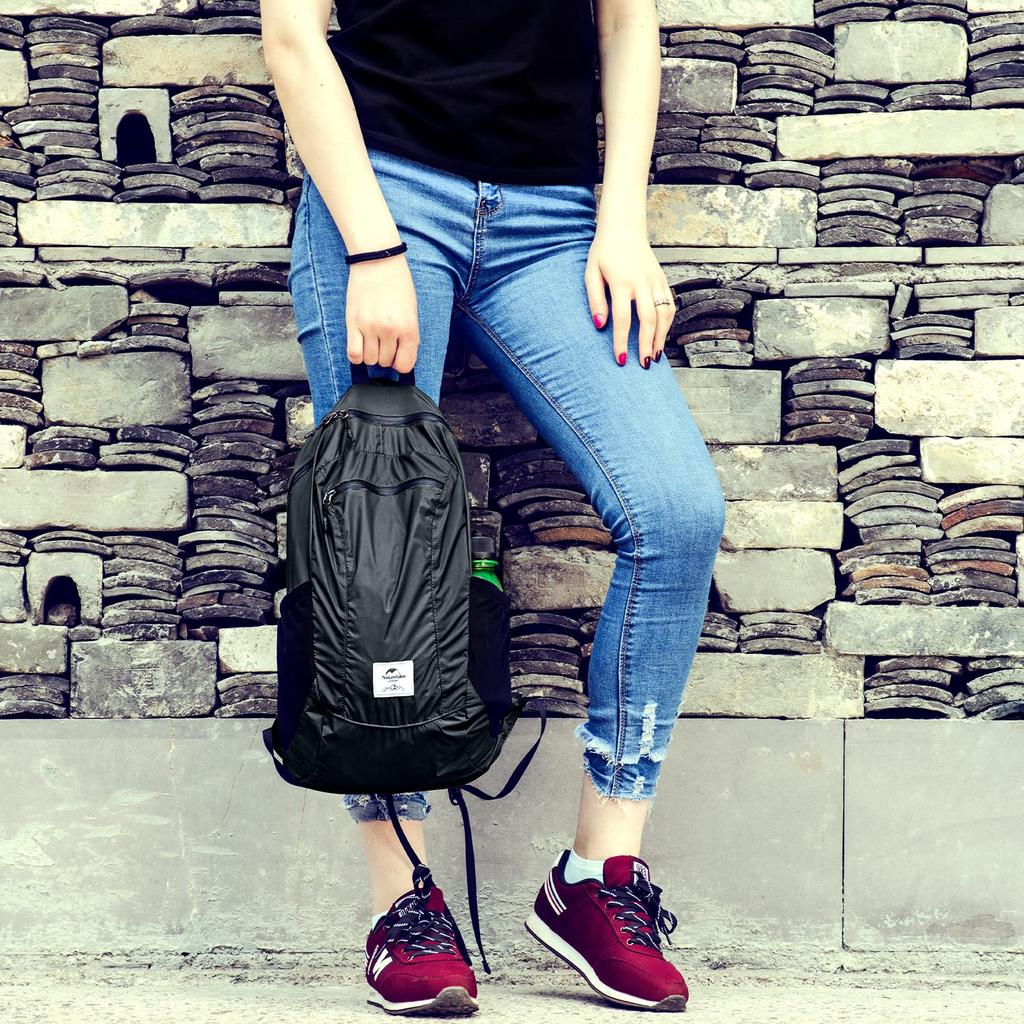 Naturehike Official Shop Альпинистская сумка, рюкзак, водонепроницаемая сумка, легкая сумка, водоотталкивающая, для активного отдыха, походов, школы, путешествий, унисекс,