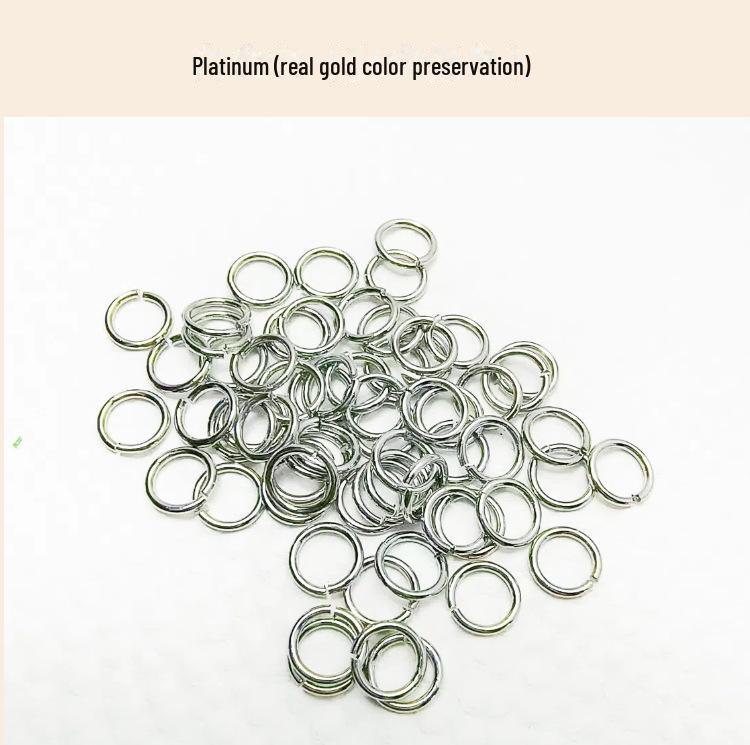 Открытое кольцо из 14-каратного золота с медным покрытием, бисерные украшения, аксессуары