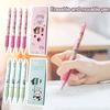 4Pcs/lot Writing Stationery Panda Gel Pen 0.5mm Exam Professional Pens Press Erasable Pen  School