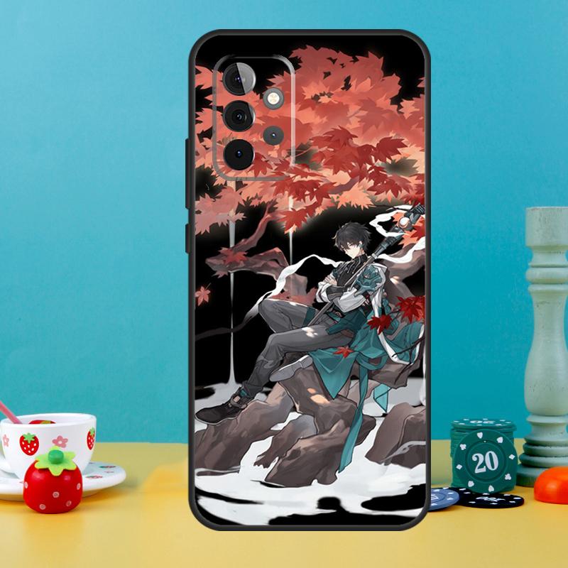 Чехол для телефона Dan Heng Honkai Star Rail Для Samsung Galaxy A13 A23 A33 A53 A73 A14 A34 A54 A12 A32 A52 A51 A71