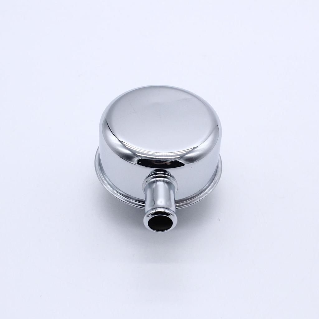 Automobile Metal Valve Cover Breather Push in ,1" Tube for Valve Cover 1 1/4" Hole Replacement Durable for Sbc Sbf 350