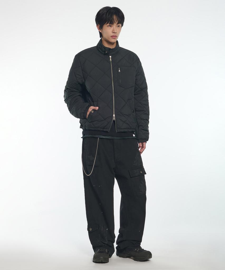 NOMANUAL Neo Quilted Jacket - Black