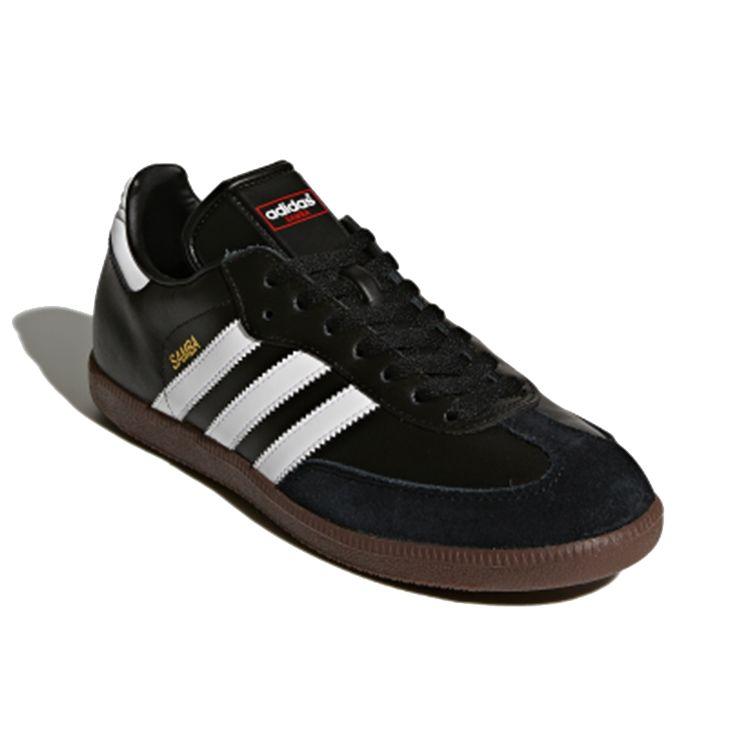 adidas Черные кроссовки унисекс Samba Leather Core Cloud-White 019000