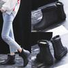 2024 Pvc Water Shoes Women Ankle Flat Rainboots for Women Rain Day Shoes  Winter Warm Sock Rubber Boot Casual Shoesdf54
